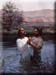 John baptising Jesus